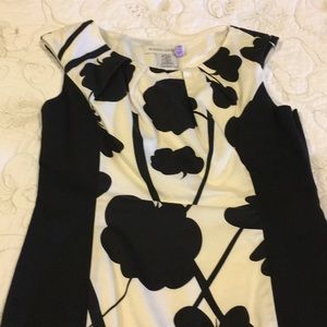 Black and white dress